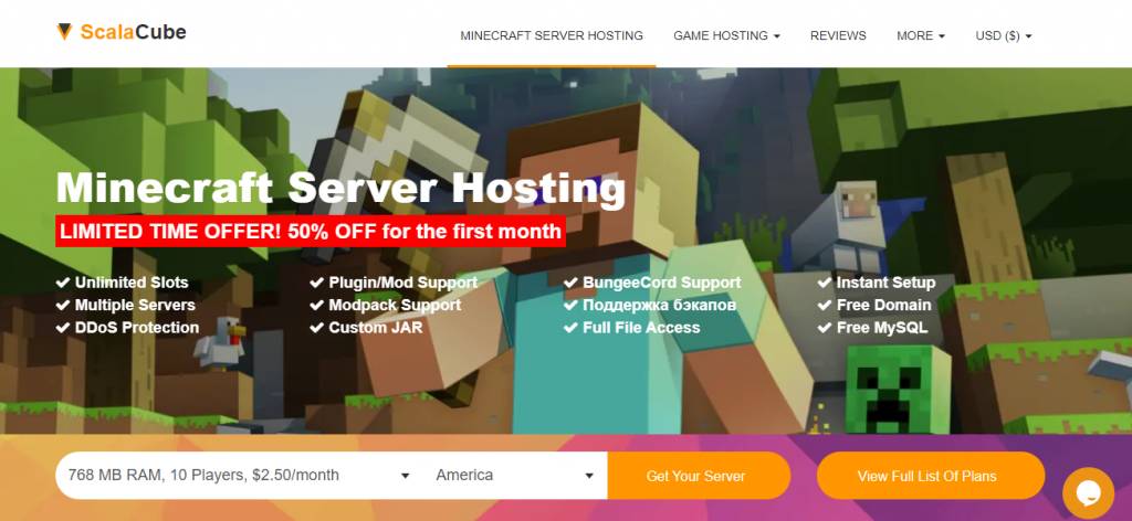 VPS HOSTING MINECRAFT GAMERS