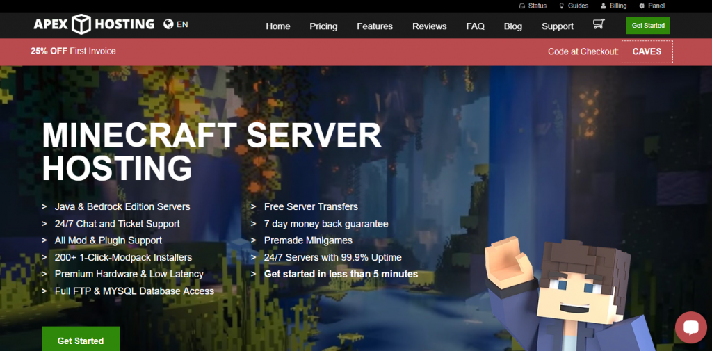 VPS HOSTING MINECRAFT GAMERS